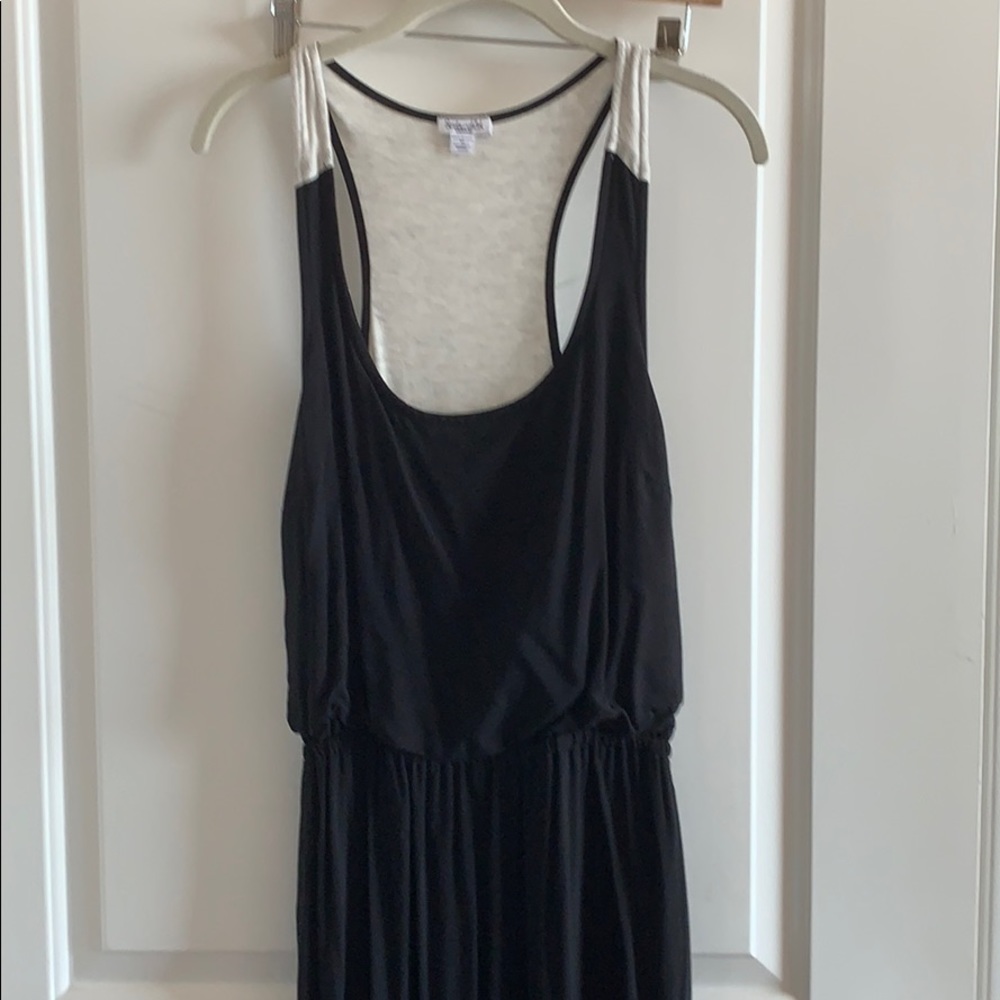 Splendid black and grey maxi dress
